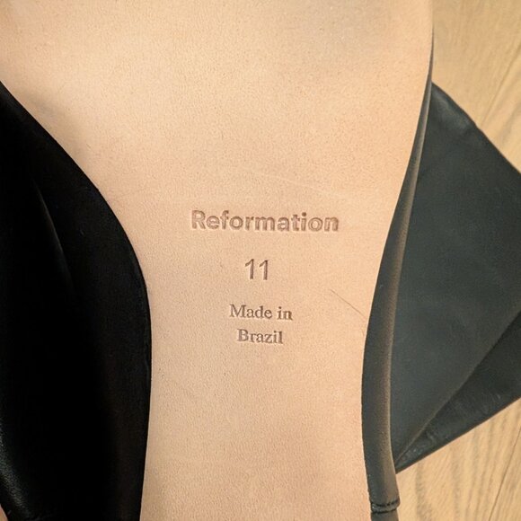 Remy Knee Boot Black Leather - Picture 4 of 7